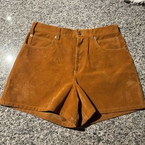 Free People Tippi Suede Shorts